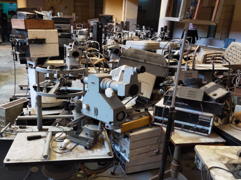 Medical Equipment e waste scrap recycling