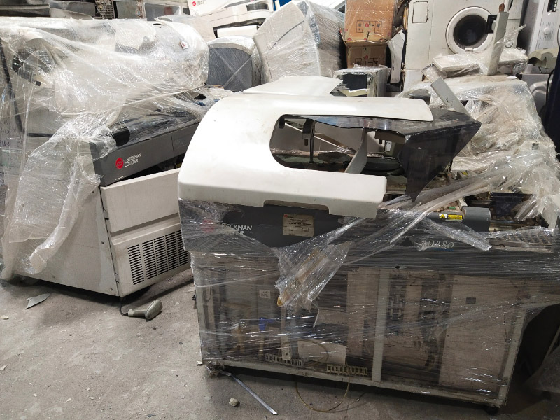 Pharma Medical Equipment e waste scrap recycling