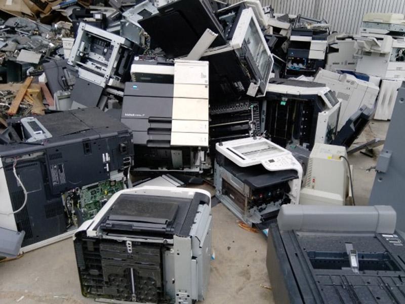 Printers e waste scrap recycling